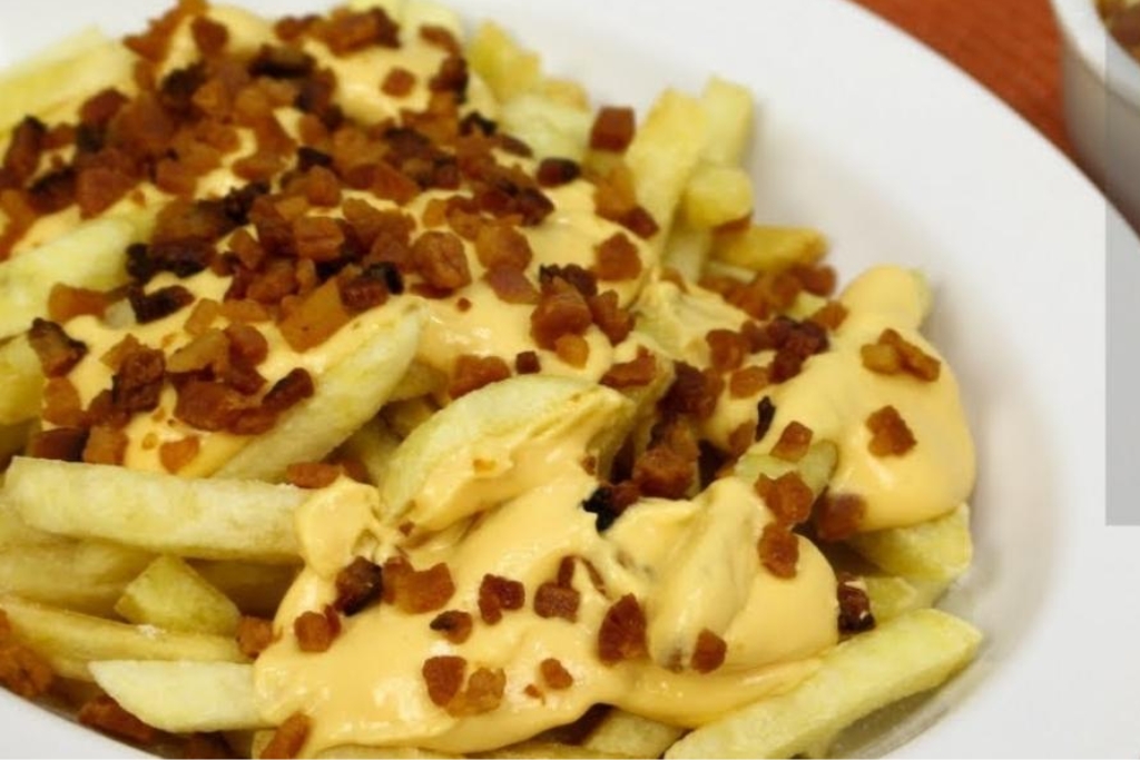 Batata Frita Creme De Cheddar E Bacon Que Vai Deixar Todo Mundo