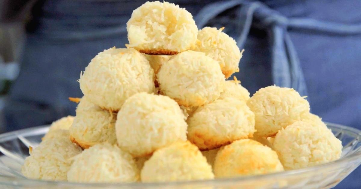 Biscoitinhos De Coco Com Leite Condensado Vai Deixar Todo Mundo Querendo Mais