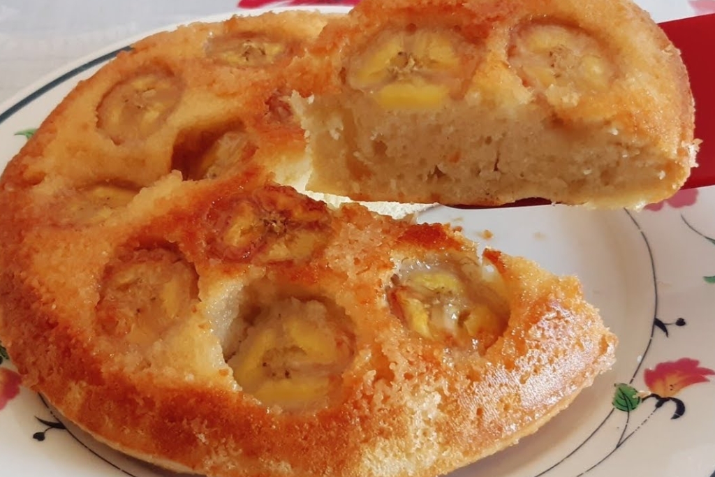 Bolo De Banana De Frigideira Fica Pronto Em Minutos E Muito Gostoso