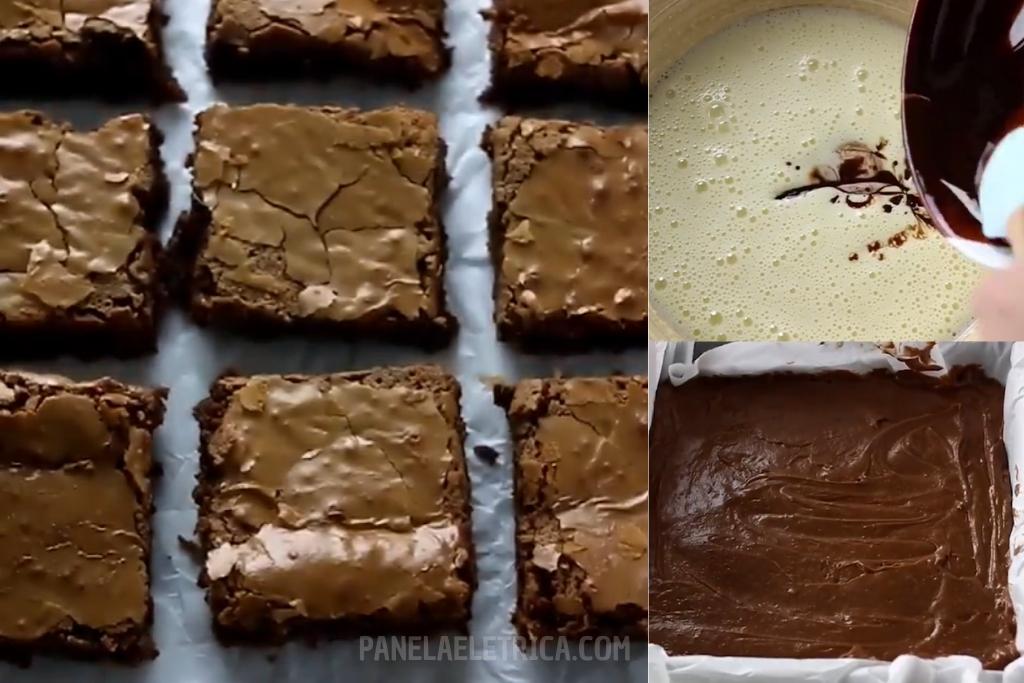 Brownie de Chocolate fácil você não vai cansar de fazer essa delicia