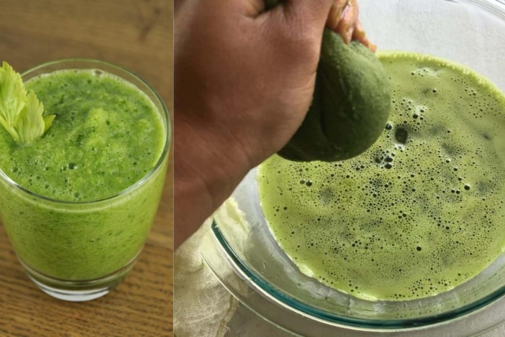 O melhor suco verde que você já viu, faz milagres na sua dieta