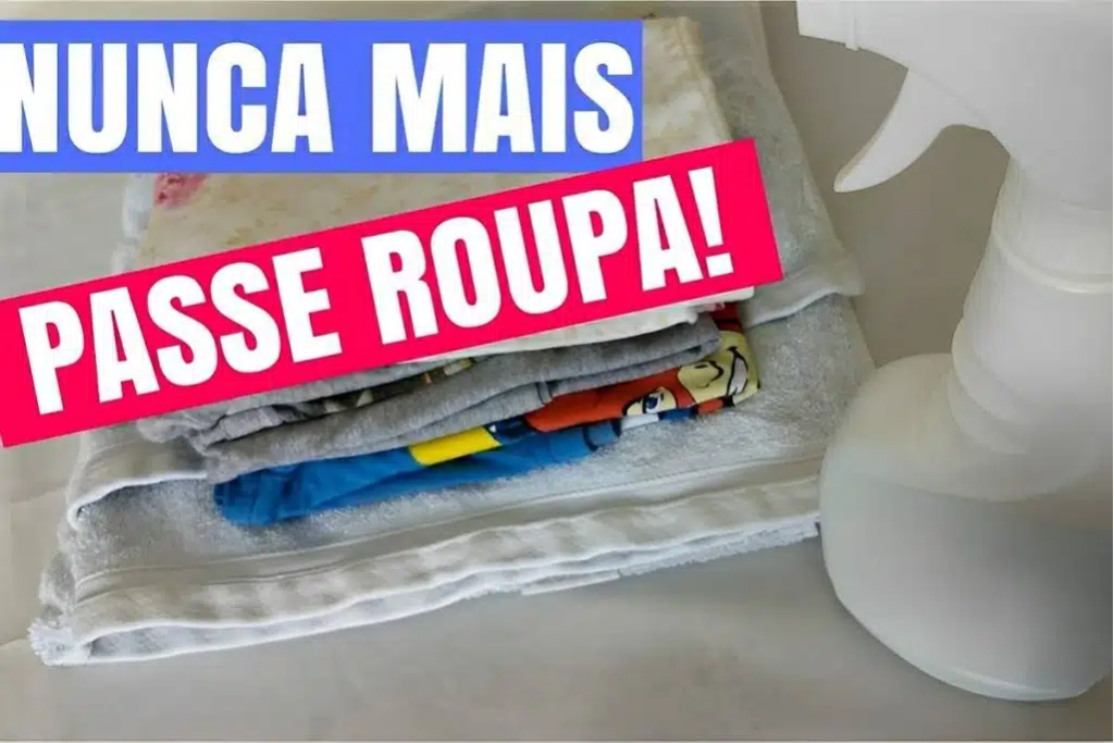 Misturinha caseira para usar nas roupas e não precisar mais passar é o sonho de toda dona de casa