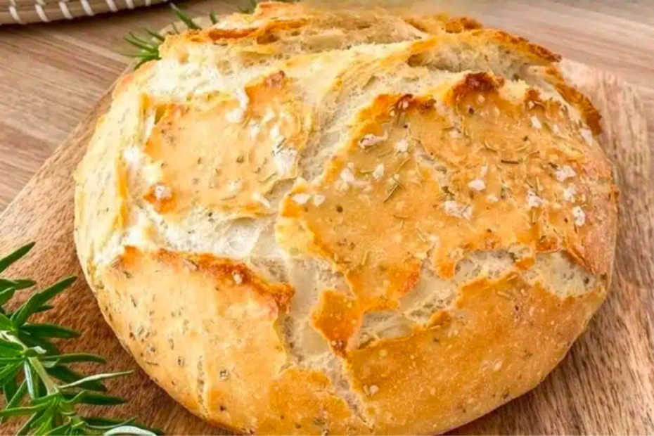 Pão italiano feito em casa, mas com gostinho de padoca