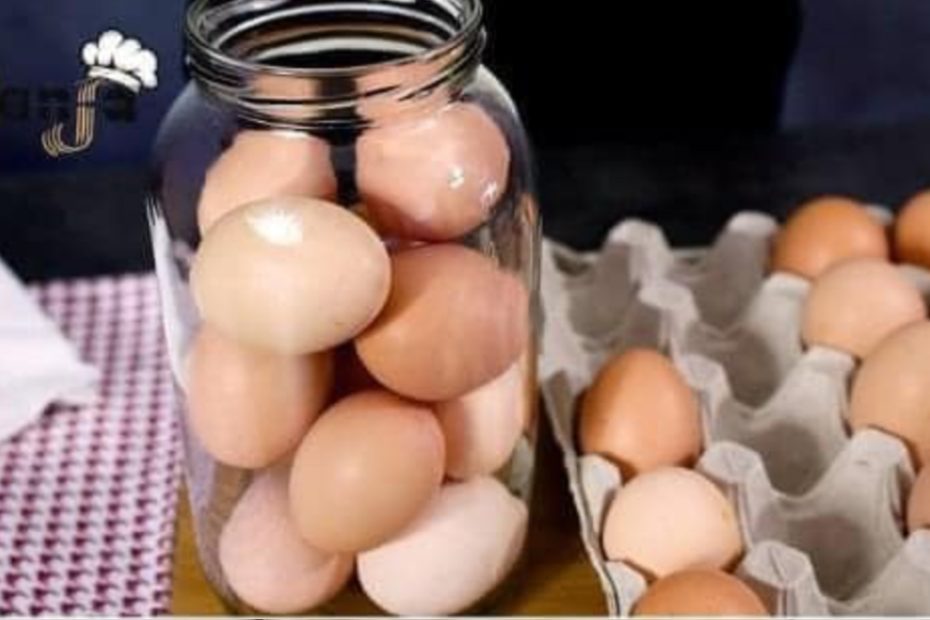 Como conservar ovos em potes de vidro por longo tempo