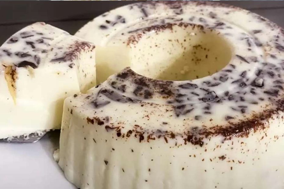 Sobremesa de Ninho com Chocolate: Receita simples, é só bater e levar pra gelar