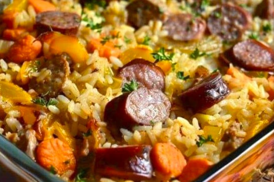 Arroz a Portuguesa facil e delicioso: eu sempre faco pra servir no almoco em familia